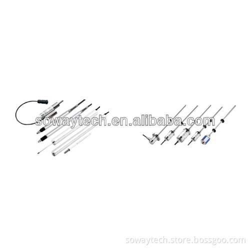 High precision linear position transducer for position detector